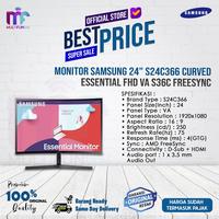 Gambar Monitor Samsung 24" S24C366 Curved Essential FHD VA S36C Garansi Resmi - S24C366, KAYU WAJIB JNE dari Multifungsi Online undefined 1 Tokopedia