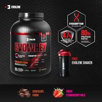 Gambar EvoWhey Evolene Whey Protein 50 Sachet - Suplemen Fitness - Suplemen Workout - Coklat, Evobar 2pc dari Evolene undefined 4 Tokopedia