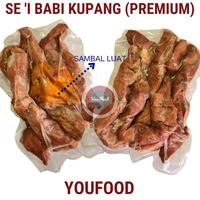 Gambar LEZAT Daging Babi Sei Asap Khas Kupang + Sambal Luat 500g - SEI SAMCAN dari Lezzatos Store undefined 2 Tokopedia