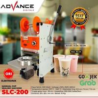Gambar ￼KOTA BATAM - Advance Profan Mesin Cup Sealer 12 14 16 18 22oz SLC 200 Press Gelas Tinggi Tutup Gelas Plastik Manual cup Sealing machine dari MJ Elektronik Batam undefined 3 Tokopedia