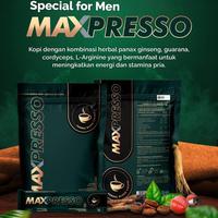 Gambar Maxpresso Coffee HWI Coffee Ginseng Herbal Minuman Kopi dengan Herbal Khusus untuk Meningkatkan Stamina Vitalitas Pria - 1 kantong dari Yoshino M B Store undefined 2 Tokopedia