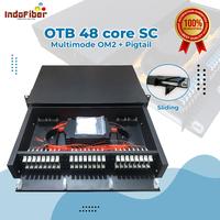 Gambar INDOFIBER OTB 48 core SC Multimode OM2 rackmount sliding + Pigtail Komplit / OTB Fiber Optik 48 Port dari UTAMA NETWORK undefined 1 Tokopedia