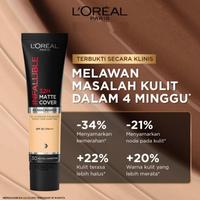Gambar Loreal Infallible 32H Matte Cover Liquid Makeup Foundation-Oil Control Full Coverage-24H-24/32 H/Hour - 32H-110 COOL dari Kanira Laxe undefined 5 Tokopedia