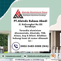 Gambar HOLLOW 1 x 1.5" FULL ALUMINIUM ALCOMEXINDO - PC Artic White dari Alsindo Aluminium Store undefined 2 Tokopedia