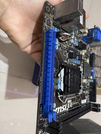 Gambar motherboard mini itx MSI h81i LGA 1150 full set dari the4cats undefined 4 Tokopedia