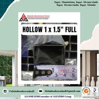 Gambar HOLLOW 1 x 1.5" FULL ALUMINIUM ALCOMEXINDO - PC Artic White dari Alsindo Aluminium Store undefined 1 Tokopedia