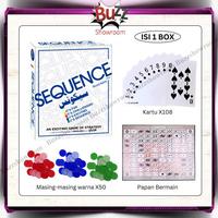 Gambar Kualitas No 1 Board Game Sequence Playing An Exciting Card Games of Strategy Packing Aman - Polos dari Sinaga Store1 undefined 2 Tokopedia
