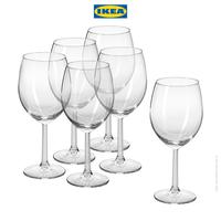 Gambar IKEA SVALKA Gelas Anggur Kaca Bening 44cl Isi 6pcs Minuman dari IKEA Indonesia undefined 2 Tokopedia