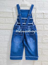 Gambar wearpack/overall/celana 7/8 kodok jeans anak perempuan termurah 3-9th - Biru, 7th dari Kelmoshop undefined 3 Tokopedia