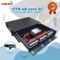 Gambar INDOFIBER OTB 48 core SC Multimode OM2 rackmount sliding + Pigtail Komplit / OTB Fiber Optik 48 Port dari UTAMA NETWORK undefined 3 Tokopedia
