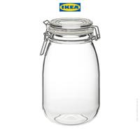 Gambar IKEA KORKEN Stoples dengan Penutup Kaca Bening 1.8l Karet dari IKEA Indonesia undefined 2 Tokopedia