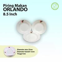 Gambar Piring Makan Piring Sayur Piring Cap Ayam Orlando 8.5 Inch dari DATANG KEMBALI undefined 2 Tokopedia