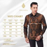 Gambar BATIK ARKANZA Motif Samudra Jagat Kemeja Batik Pria Lengan Panjang Pendek Slimfit Premium Full Lapis Furing - Panjang, S dari BATIKARKANZA.ID undefined 3 Tokopedia