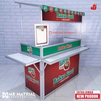 Gambar Booth Portable Extra Jumbo Gerobak Jualan Meja Lipat 1.5 Meter - Booth Polos dari ADIJAYA MARKET undefined 1 Tokopedia