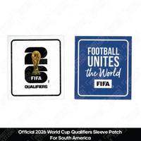 Gambar Spesial Original Official 2026 World Cup Qualifiers Sleeve Patch Set - For South American And Asian Teams dari VIXiZ undefined 2 Tokopedia