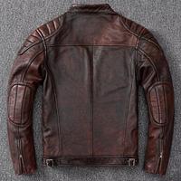 Gambar BRO STORE - Jaket Kulit Asli-Jaket Motor Kulit DombaAsli 100%-Jaket Kulit Domba Garut-Jaket Kulit Pria Biker Touring - Tan, XS dari Bro_Store ID undefined 4 Tokopedia