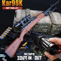 Gambar Kualitas No 1 Mainan Anak Sniper Gun Nerf Tembakan AWM KAR Soft Bullet AWP 109Cm - Water gel Packing Aman - AWM Hijau dari Sinaga Store1 undefined 4 Tokopedia
