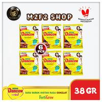 Gambar Dancow Fortigro Susu Bubuk Instant Rasa Cokelat Sachet - 38 gr (Harga 6 Pcs) dari M2F2 Shop - Paseban undefined 1 Tokopedia