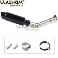 Gambar Exhaust Slip On For YAMAHA FZ1 N S F FAZER FZ1N FZ1000 ZX1000 2005 To 2016 Motorcycle Exhaust Escape Muffler Middle Link Pipe dari Today Muse undefined 5 Tokopedia