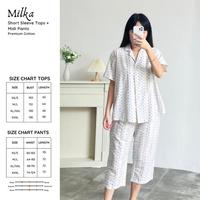 Gambar Kultur at Home - Midi Set - Setelan Celana Midi Baju Tidur Piyama - Felicia, M/L dari Al-Majid hype store undefined 5 Tokopedia