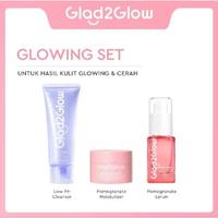 Gambar Glad2Glow 3pcs Paket Skincare Glowing Set - glowing set 2 dari LINE SHOPP_NEW undefined 2 Tokopedia