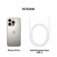 Gambar iPhone 16 Pro Max - Garansi Resmi Apple Indonesia - iBox - 256 GB, Black  dari Peace Cell Marina Online undefined 3 Tokopedia