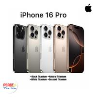 Gambar iPhone 16 Pro - Garansi Resmi Apple Indonesia - iBox - 128 GB, Desert dari Peace Cell Marina Online undefined 1 Tokopedia