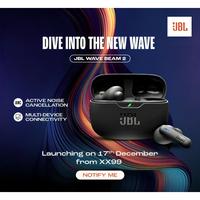 Gambar JBL Wave Beam 2 TWS Headset Bluetooth 5.0 True Wireless Stereo In-Ear Earbuds dengan Adaptive Noise Cancelling & Super Bass HiFi Stereo Sound IPX2 Waterproof untuk Gaming & Musik - Hitam dari Toko Digital Galaksi undefined 1 Tokopedia