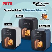 Gambar Mito air fryer crystal series af - 8 penggorengan tanpa minyak multifungsi - Hitam dari BR olshop.id undefined 1 Tokopedia