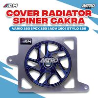 Gambar READY COVER RADIATOR SPINER CAKRA VARIO 160 PCX ADV STYLO 160 3D ARUMI AKSESORIS MOTOR FULL CNC ASTRO CVT LET"S ORDER & PROCESSED IMMEDIATELY - Silver Merah dari KAHYANGAN OTOMOTIF undefined 2 Tokopedia