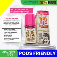 Gambar LIQUID THE O Rama V2 Toast not Dead PODS FRIENDLY 30ML nic 15Mg Roti Bakar Selai Kacang by PODA ELiquid x FATRIIO dari uNics VapeStore undefined 1 Tokopedia