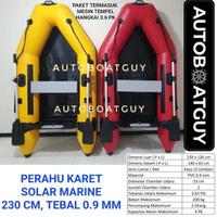 Gambar PAKET MANCING SOLO - Perahu Karet Solar Marine Mesin Tempel Hangkai Terlaris - Hanya Perahu dari Kuningg Store undefined 1 Tokopedia
