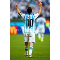 Gambar Jersey Timnas Argentina Home World Cup 2014 2nd Lionel Messi #10 RARE Original dari Otelloshop77 undefined 1 Tokopedia