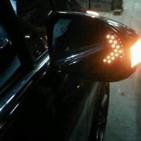 Gambar Honda Freed. blue mirror with led sign signal dari Mugen Sen undefined 1 Tokopedia