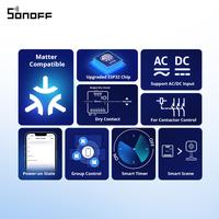 Gambar Sonoff Smart Switch Mini-D Dry Contact Relay DC Low Power Motors Smart Breaker Support Matter IoT dari Sonoff Indonesia undefined 5 Tokopedia