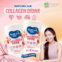 Gambar Paket Glowing 4 Minggu - Tropicana Slim Collagen Drink Strawberry 200G - Kolagen Bebas Gula Dengan Rasa Strawberry Nikmat Untuk Kesehatan Dan Kekenyalan Kulit Termurah Best Quality Asli 100% Original dari Domain Store* undefined 1 Tokopedia