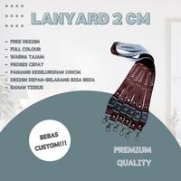 Gambar CUSTOM LANYARD 2 CM CETAK 2 SISI dari Cahaya Sinergi Kartu undefined 2 Tokopedia
