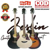 Gambar Gitar Akustik Original JESLIN JS-500 NA/SB/NH Gratis Paking Kayu - JS-500 SB, Akustik No Tas dari Jeslin Music undefined 1 Tokopedia