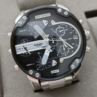 Gambar Jam Tangan Pria DIESEL DZ7313 Mr. Daddy 2.0 BLACK SILVER Steel - Box Polos dari oniomaniastore undefined 1 Tokopedia