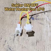 Gambar Saklar ON / OFF Water Heater Gas LPG - Spare Part dari Indora Teknik undefined 1 Tokopedia