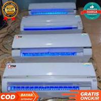 Gambar Kipas angin model AC manual tanpa remote atau manual / tersedia 1pk dan 2pk pakai lampu LED seperti contoh di gambar dari CV SANTRIA undefined 1 Tokopedia