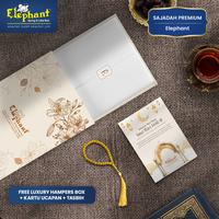 Gambar Elephant Hampers Sajadah Premium + Box - Ocean Blue dari CMM STORE ID undefined 5 Tokopedia