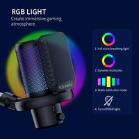 Gambar FEELWORLD VM1 USB Condenser Microphone for PC Gaming with Boom Arm Stand - Black dari Feelworld Indonesia undefined 5 Tokopedia