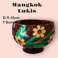 Gambar Mangudu Mangkok Batok Kelapa lukis Mangkuk sup Soto Serbaguna Minimalis Unik kerajinan tangan pengrajin Jogja Painted Coconut Shell Bowl Unique Minimalist Multipurpose Soto Soup Bowl handcrafted by craftsmen - Merah Muda dari dedaunanshop undefined 2 Tokopedia
