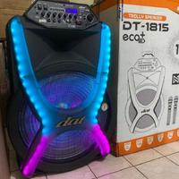 Gambar SPEAKER PORTABLE WIRELLES DAT DT-T-1815 ECO+ 18INCH dari NEW VISION ELECTRONICS undefined 1 Tokopedia