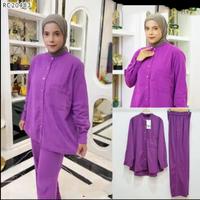 Gambar Baju Setelan Atasan Bawahan Wanita Pakaian One Set Z@RA Soft Jeans - EMERALD dari KIMS-Shop_NEW undefined 1 Tokopedia