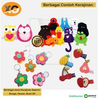 Gambar Kain Flanel Kotak Import Katun Original Premium Per 1 Lembar 25cmx23cm Kain Flanel Kerajinan Tangan DIY Prakarya Kreasi - Coklat Tua dari XO Label undefined 4 Tokopedia