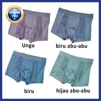 Gambar celana boxer pria calvin klein 4 pak 100% asli,celana dalam bersirkulasi jaring berlapis katun morde high quality - L dari Levi Store Official undefined 2 Tokopedia