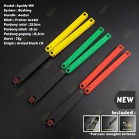 Gambar New Balisong Butterfly Knife Squiddy Wh Armed Shark High Quality - Yellow dari Aretha Store. undefined 4 Tokopedia