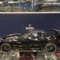 Gambar Norev Mercedes Benz AMG GT Black series 2020 black 1 18 full open diecast dari ALBShops undefined 4 Tokopedia